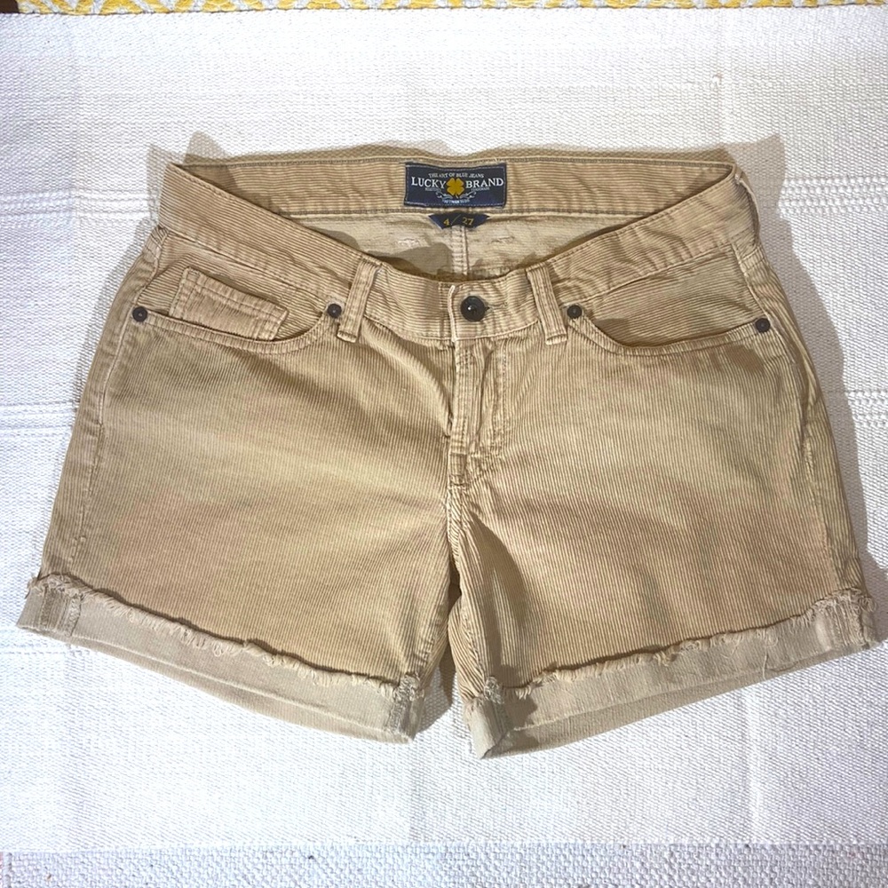 LUCKY BRAND Corduroy Shorts